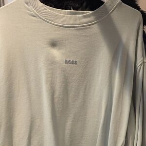 BOSS Crewneck Sweater in Light Mint